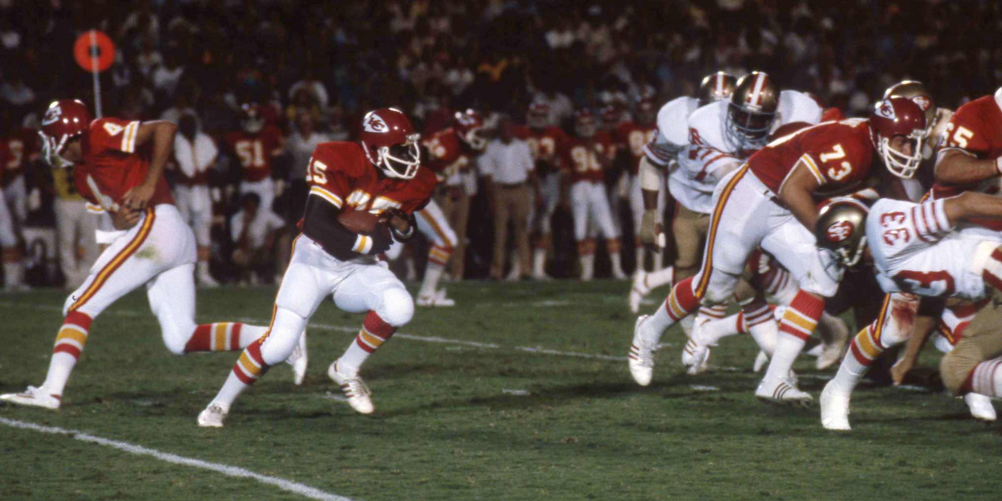 Kansas City Chiefs, San Francisco 49ers, 1980